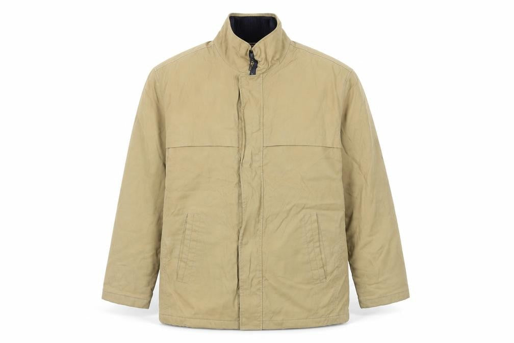 New Sportwear Mens Beige Jacket Size M Zip