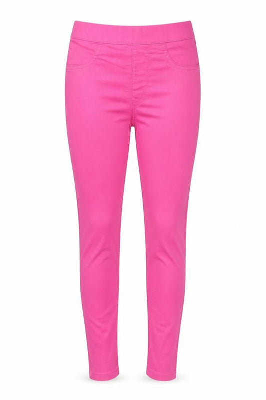 Marks & Spencer Womens Pink Cotton Jegging Jeans Size 60 in Regular
