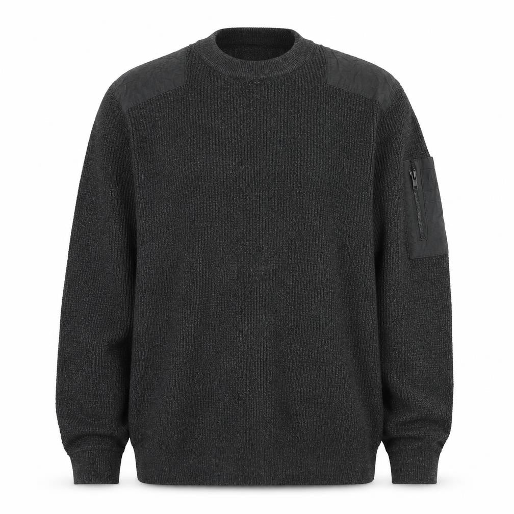 H&M Womens Green Round Neck Cotton Pullover Jumper Size L