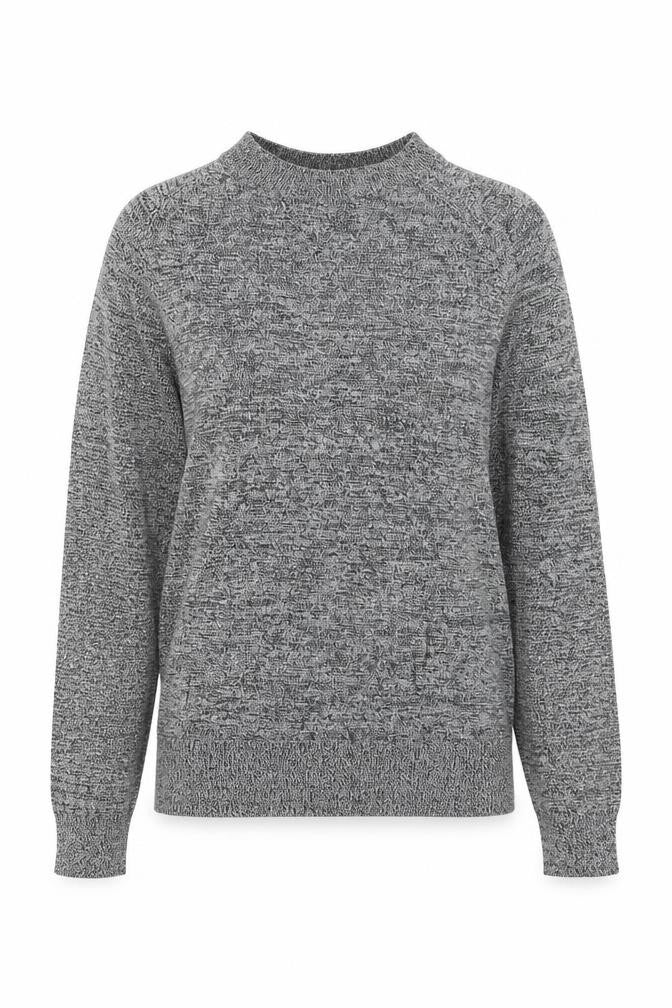 Primark Womens Grey Round Neck Cotton Pullover Jumper Size S