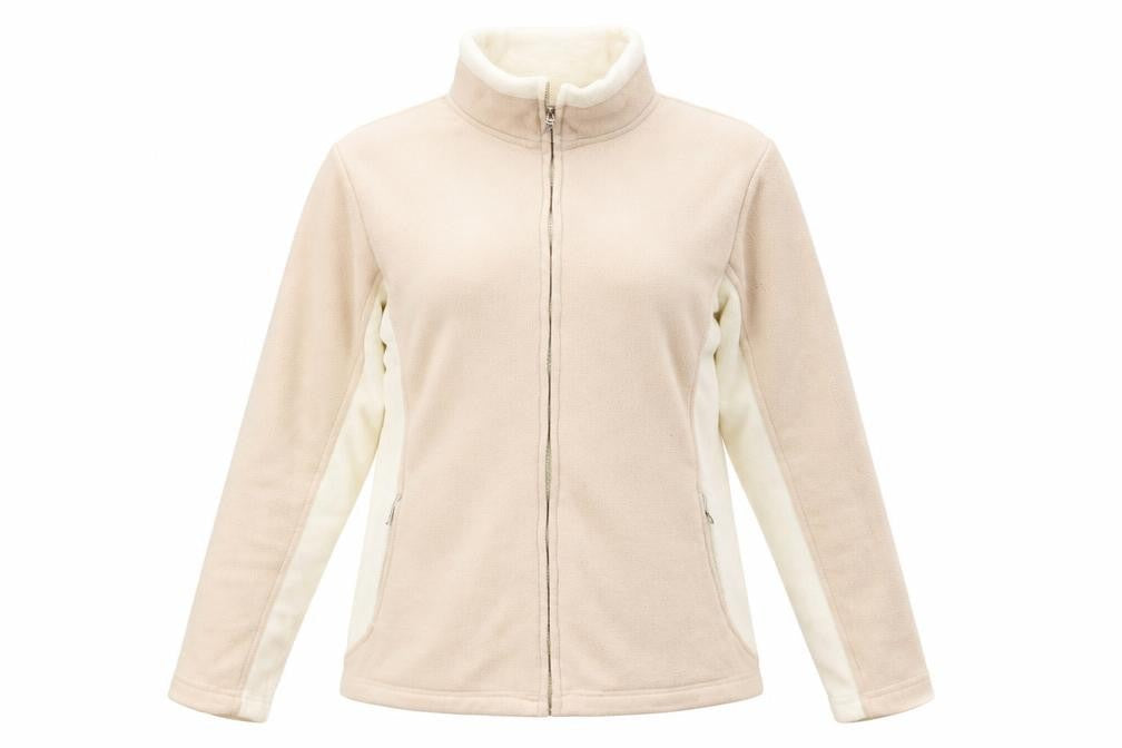 Bonmarché Womens Beige Geometric Jacket Size S Zip