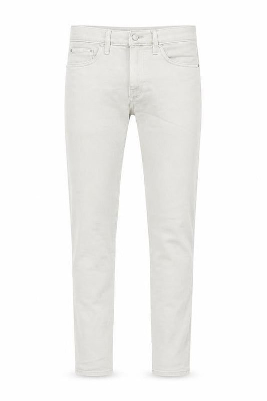 Marks & Spencer Mens Grey Cotton Skinny Jeans Size 30 in L33 in Slim Zip