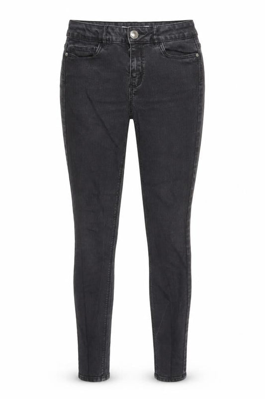 George Womens Black Cotton Skinny Jeans Size 10 Regular Zip