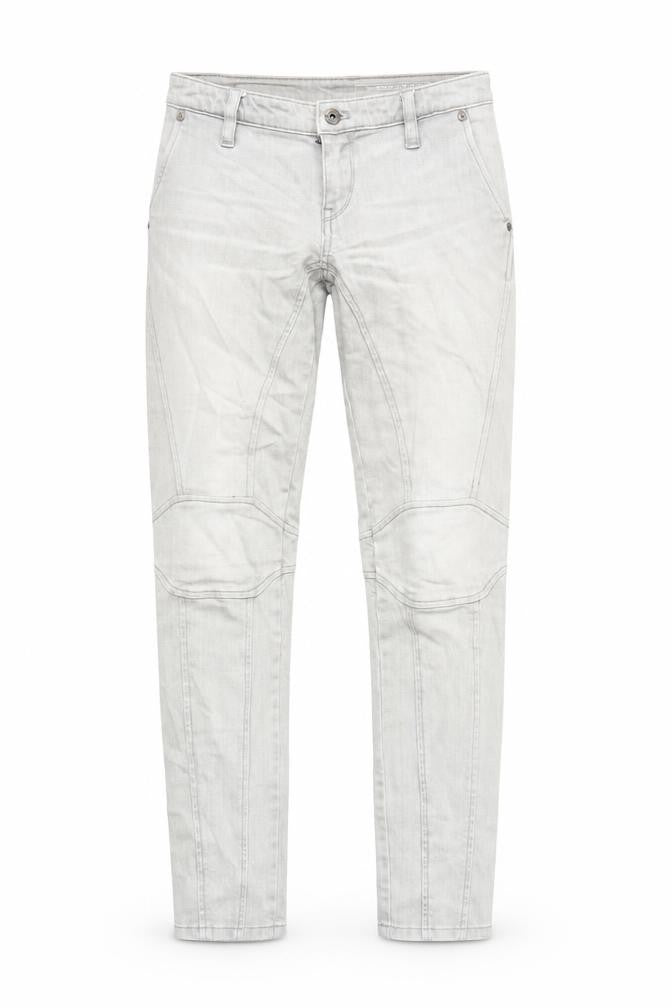 DKNY Jeans Womens Grey Cotton Skinny Jeans Size 26 in Regular Zip