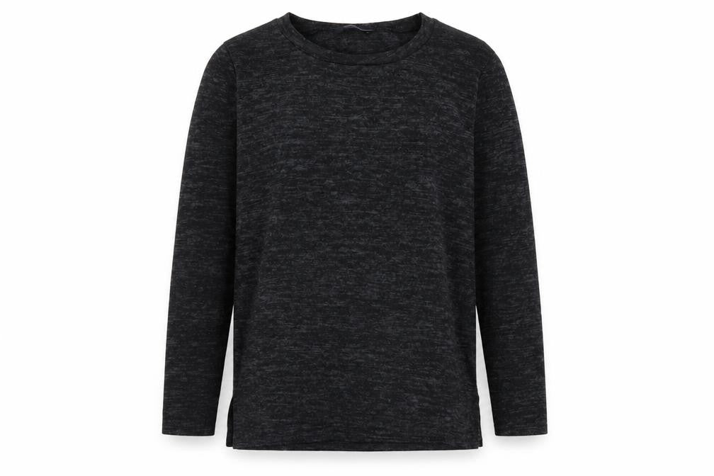 F&F Womens Grey Round Neck Polyester Pullover Jumper Size 10
