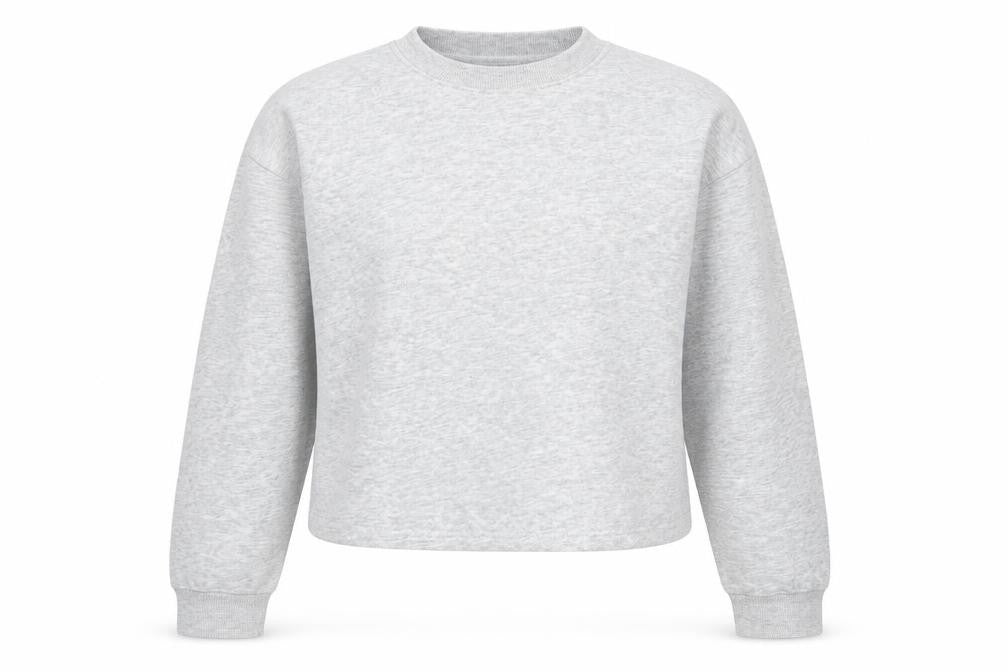 New Look Girls Grey Cotton Pullover Sweatshirt Size 14-15 Years Pullover