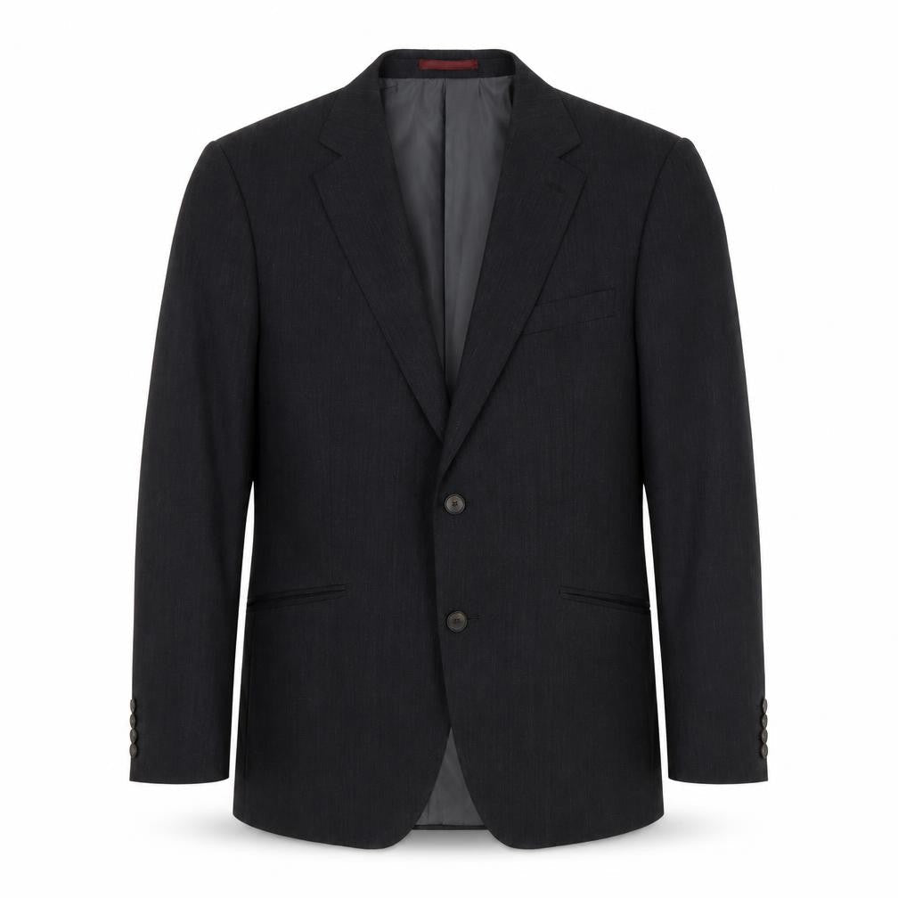 Marks & Spencer Mens Grey Wool Jacket Blazer Size 40 Regular