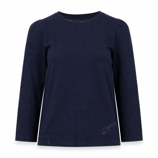 Dorothy Perkins Womens Blue Cotton Basic T-Shirt Size 8 Round Neck