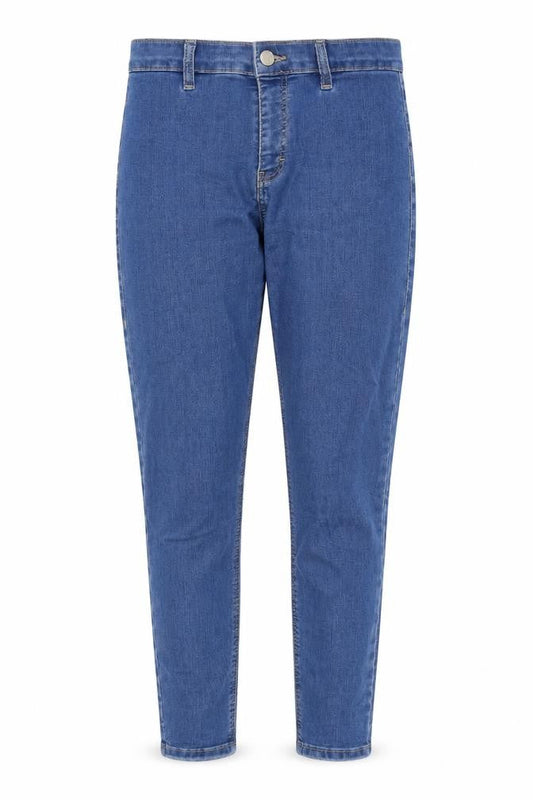 Womens Blue Cotton Jegging Jeans Size 26 in Regular Zip