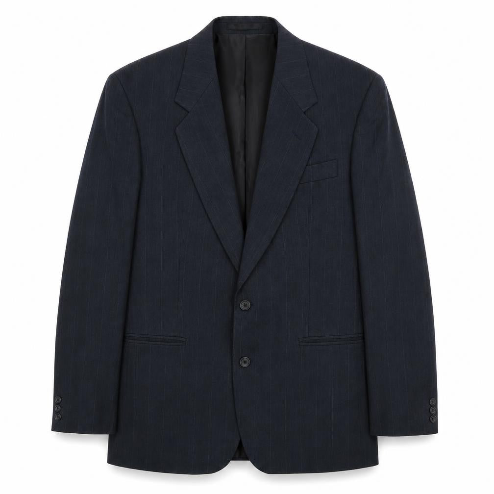 Burton Mens Grey Polyester Jacket Blazer Size 40 Regular
