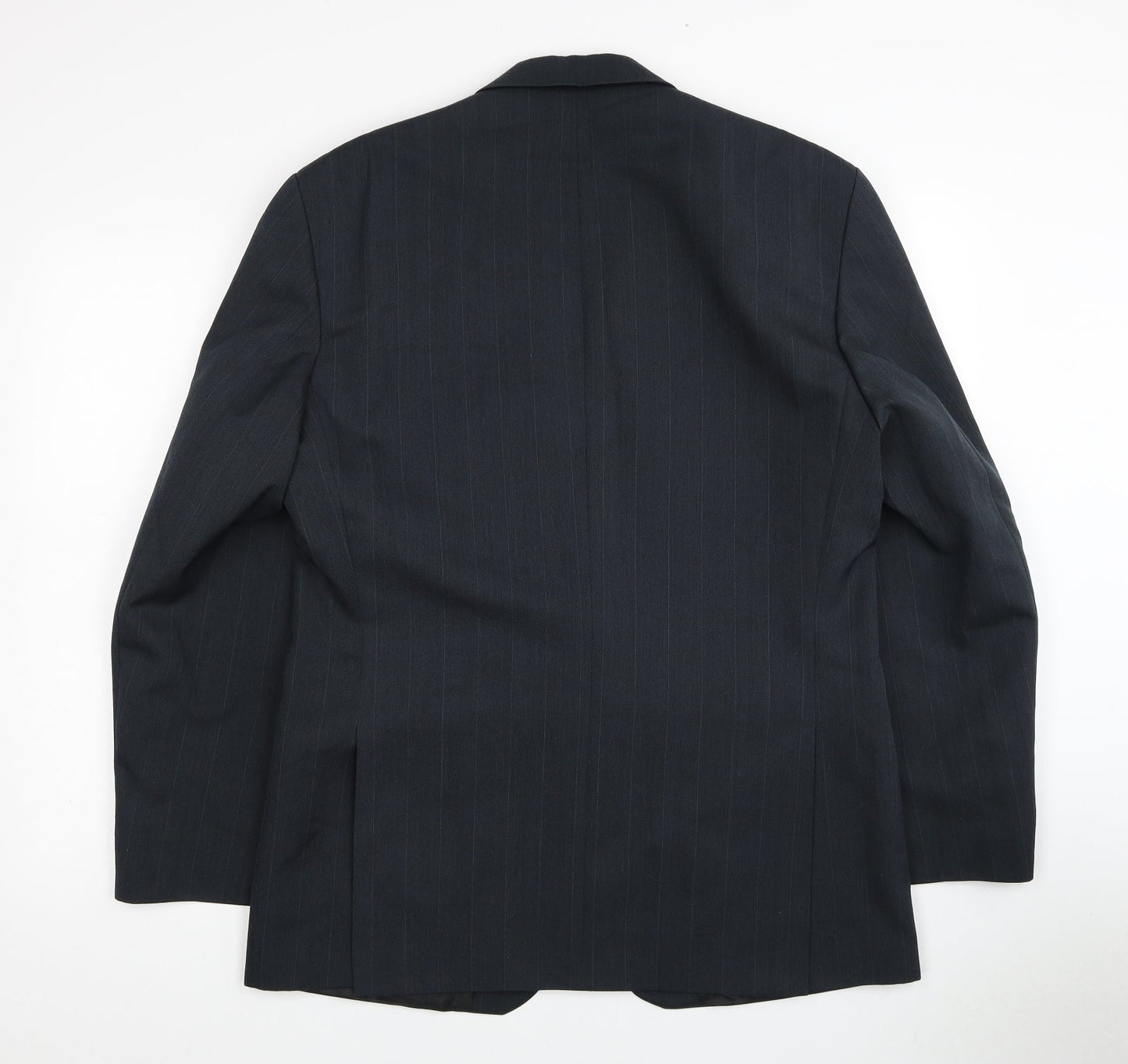 Burton Mens Grey Polyester Jacket Blazer Size 40 Regular