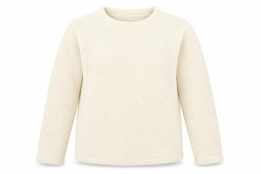 Primark Womens White Polyester Pullover Sweatshirt Size 10 Pullover - Size 10-12