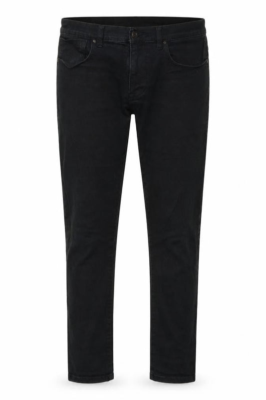 Denim Works Mens Black Cotton Skinny Jeans Size 32 in L30 in Slim Zip