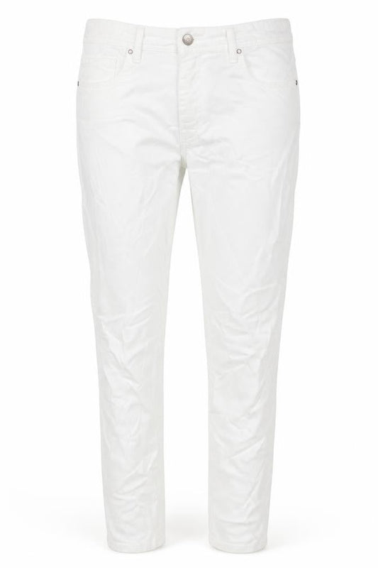 Forever 21 Womens White Cotton Skinny Jeans Size 30 Regular Zip