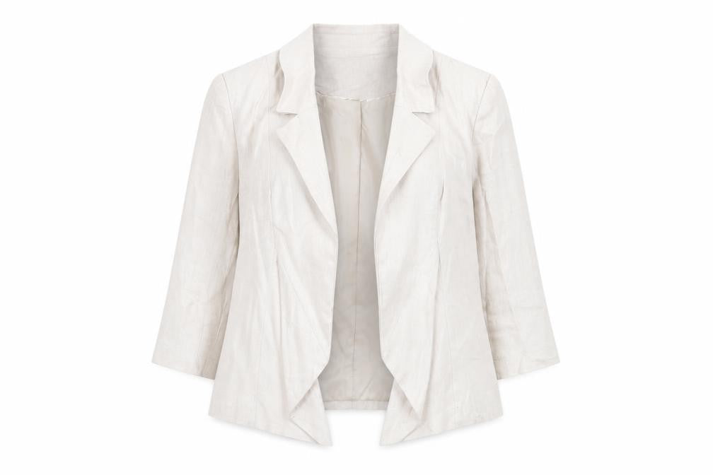 Principles Womens Beige Jacket Blazer Size 12