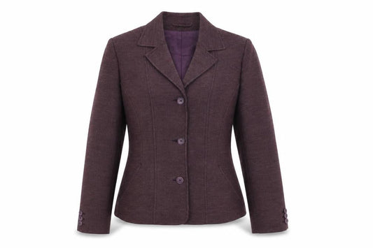 Hennessy Womens Red Polyester Jacket Suit Jacket Size 16