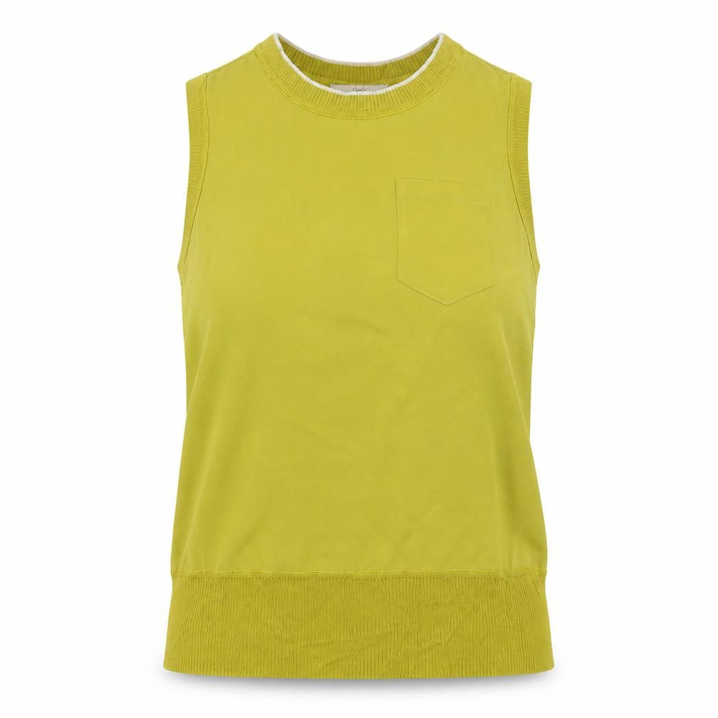 NEXT Womens Green Scoop Neck Polyester Vest Jumper Size 10