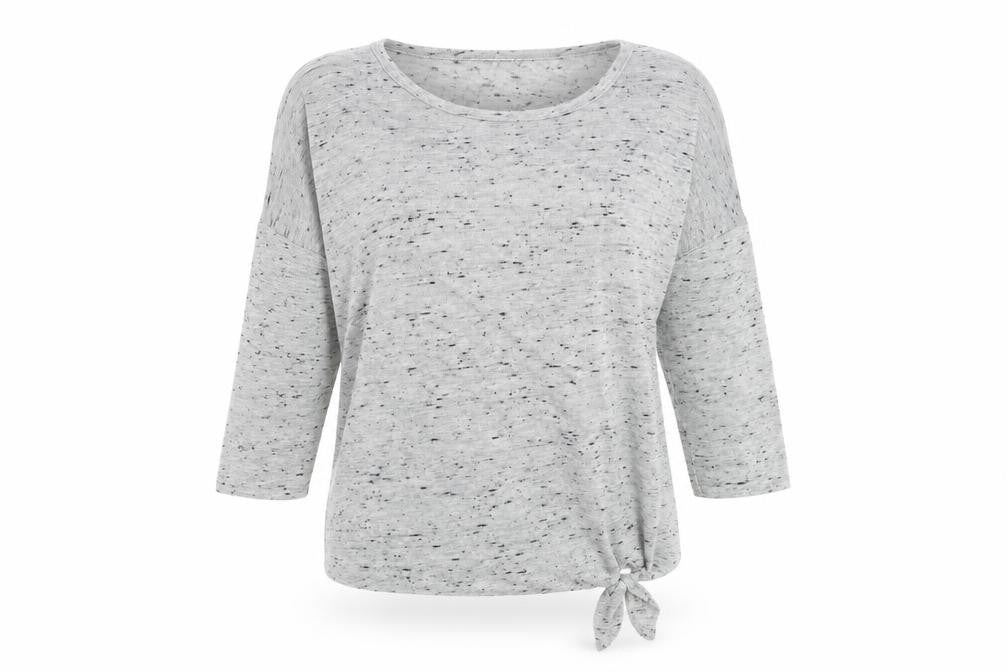 George Womens Grey Scoop Neck Acrylic Pullover Jumper Size 16