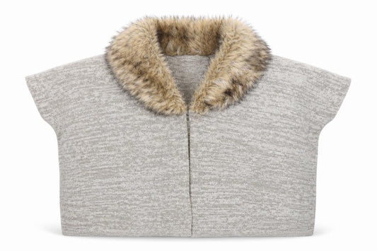 Atmosphere Womens Beige Round Neck Acrylic Cardigan Jumper One Size