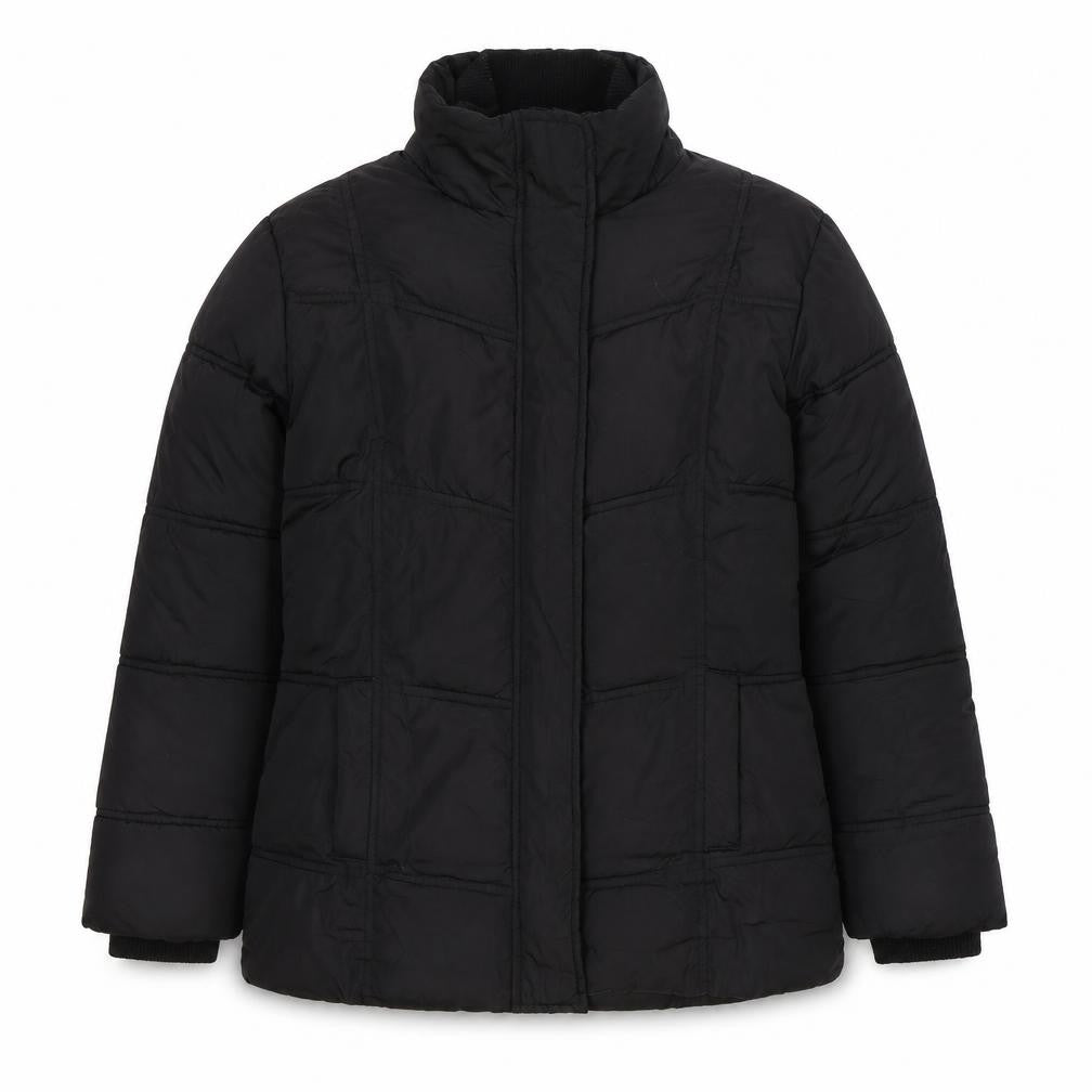 Avenue Womens Black Jacket Size S Zip