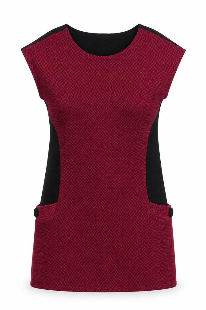 CULTURE Womens Pink Acrylic A-Line Size 10 Round Neck Pullover