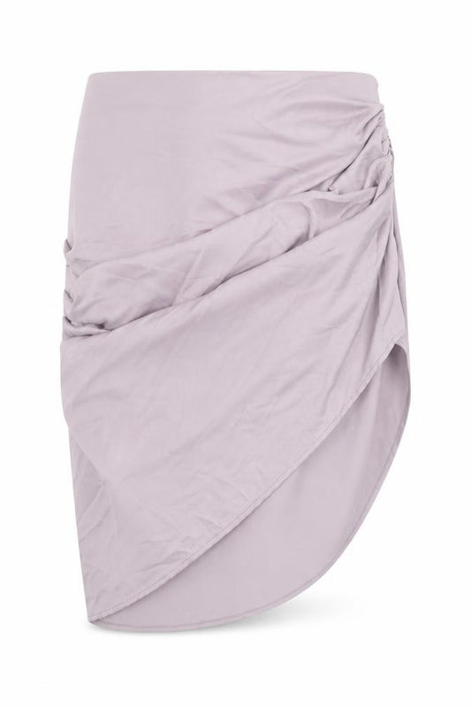 Boohoo Womens Purple Polyester Tulip Skirt Size 10 Zip