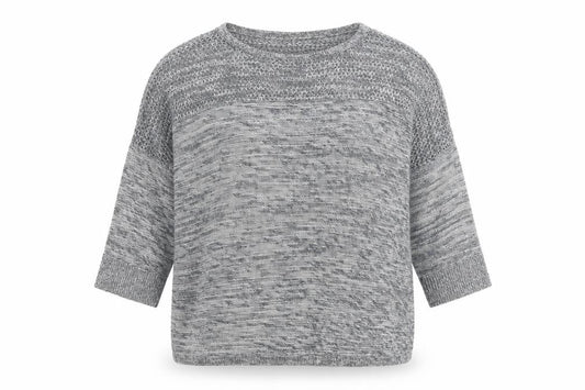 Wallis Womens Grey Round Neck Polyester Pullover Jumper Size M