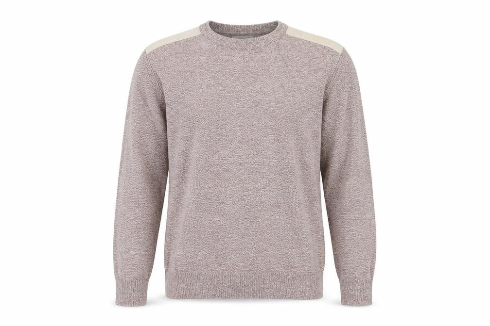 River Island Mens Red Round Neck Cotton Pullover Jumper Size L Long Sleeve