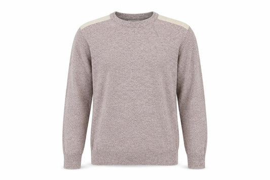 River Island Mens Red Round Neck Cotton Pullover Jumper Size L Long Sleeve