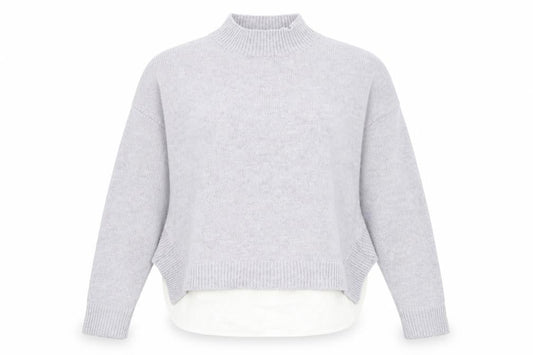 Primark Womens Purple Mock Neck Acrylic Pullover Jumper Size 10