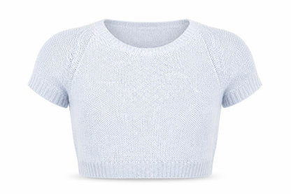 F&F Womens Blue Round Neck Acrylic Pullover Jumper Size 18