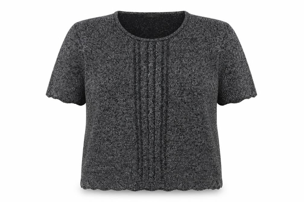 Bonmarche Womens Black Round Neck Acrylic Pullover Jumper Size XL