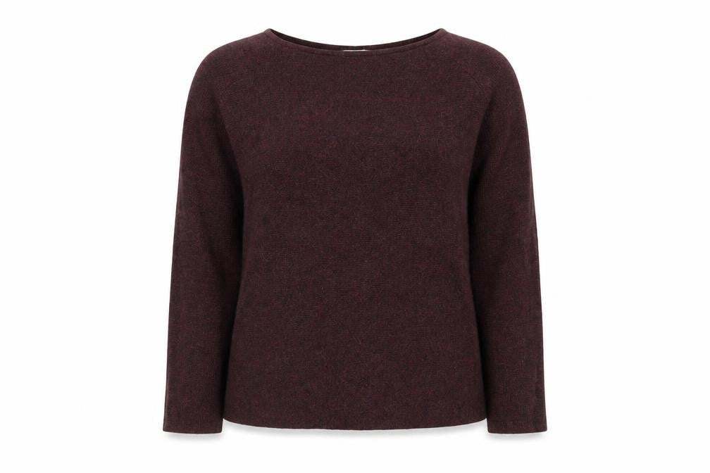 H&M Womens Purple Round Neck Polyester Pullover Jumper Size S