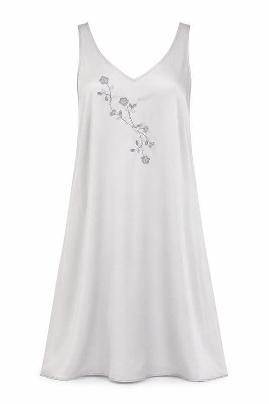 Womens Silver Polyester Trapeze & Swing One Size V-Neck Pullover