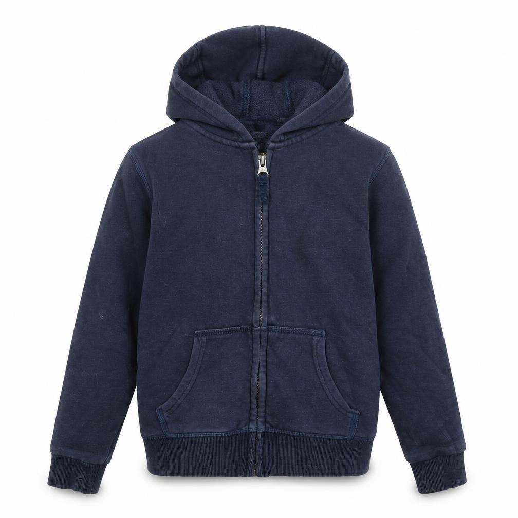 Marks & Spencer Boys Blue Jacket Size 6-7 Years Zip