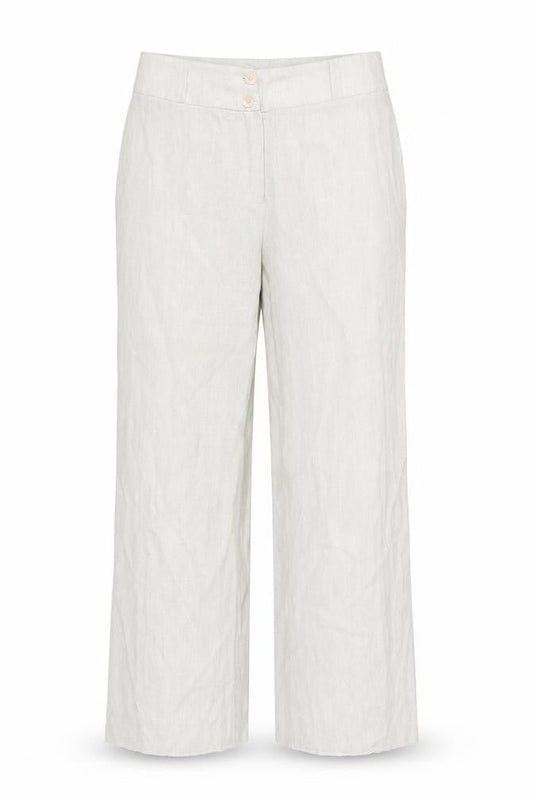 Bozena Womens Green Polyester Trousers Size 12 L28 in Regular Tie