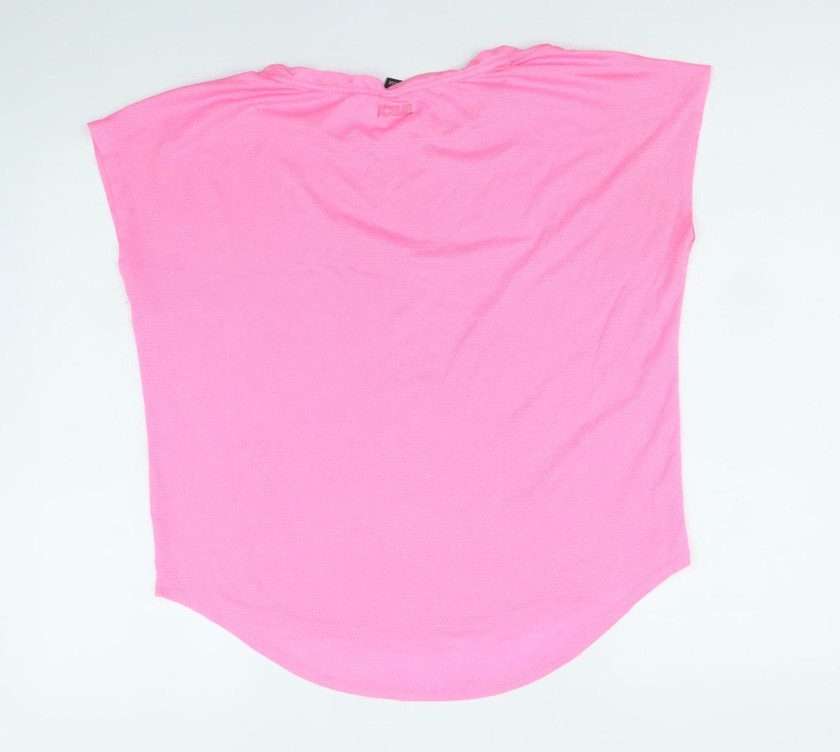 Gina Tricot Womens Pink Polyester Basic T-Shirt Size S Boat Neck Pullover