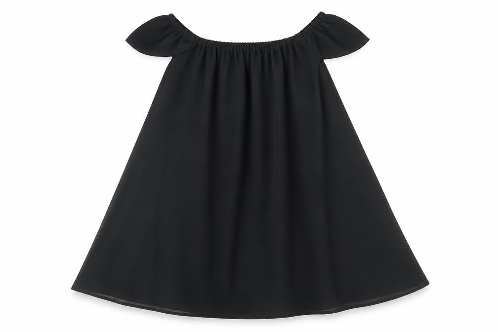 Missguided Womens Black Polyester Trapeze & Swing Size 4 Off the Shoulder Pullover