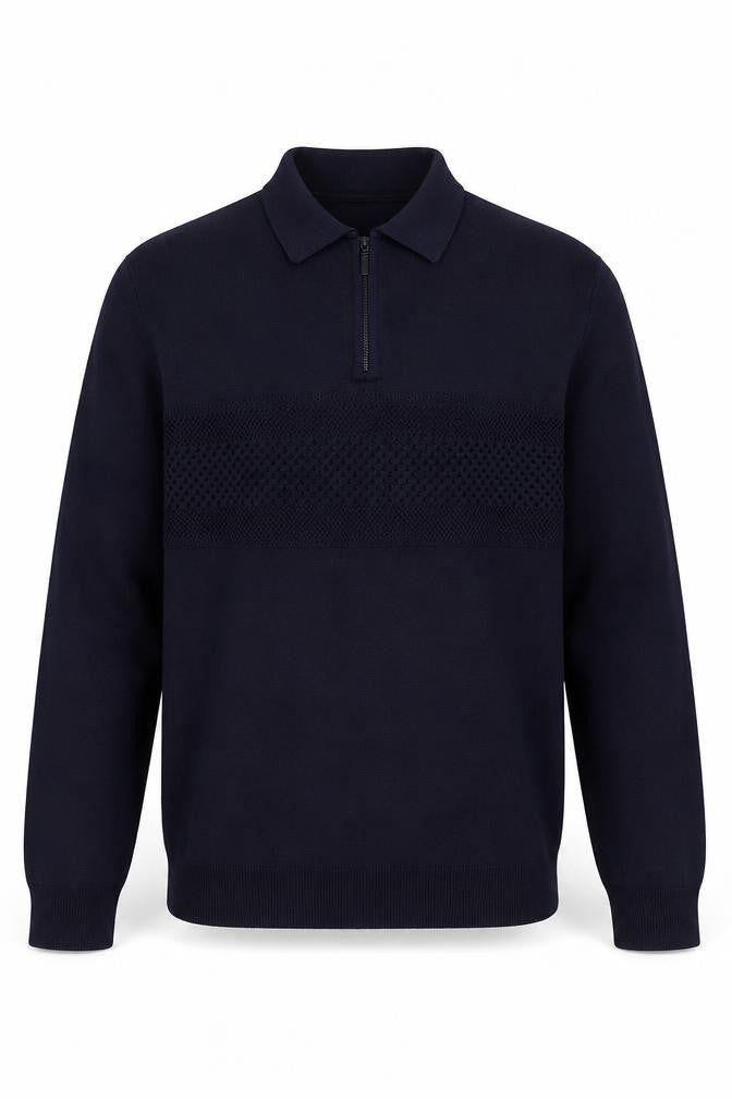 River Island Mens Blue Polyester Pullover Sweatshirt Size S