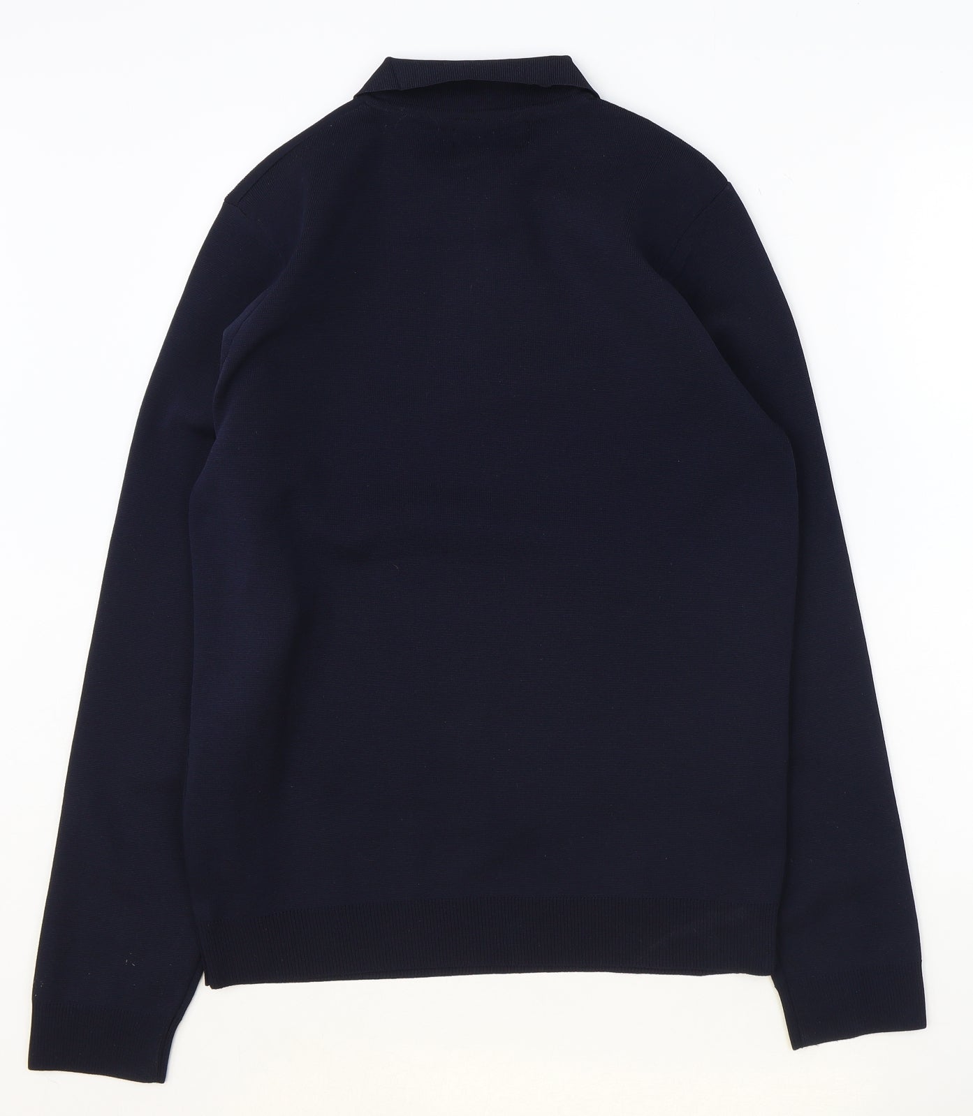 River Island Mens Blue Polyester Pullover Sweatshirt Size S