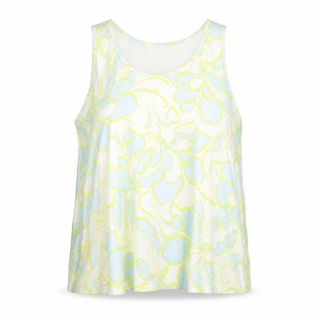 Marks & Spencer Womens Multicoloured Geometric Polyester Basic Tank Size 24 Round Neck
