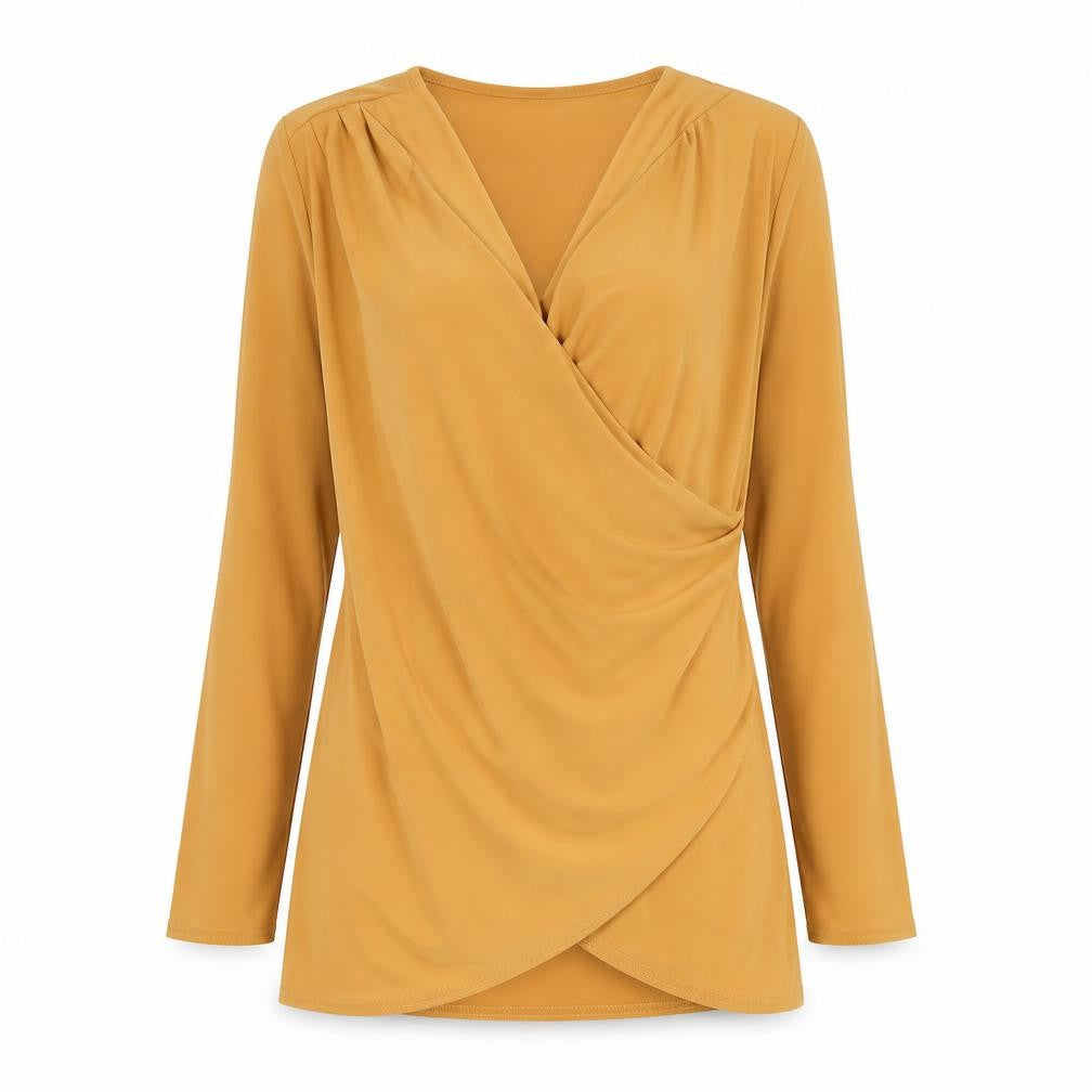 Nicole Womens Orange V-Neck Polyester Cardigan Jumper Size S