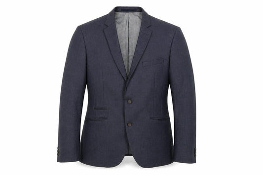 JACK REID Mens Blue Polyester Jacket Blazer Size 42 Regular
