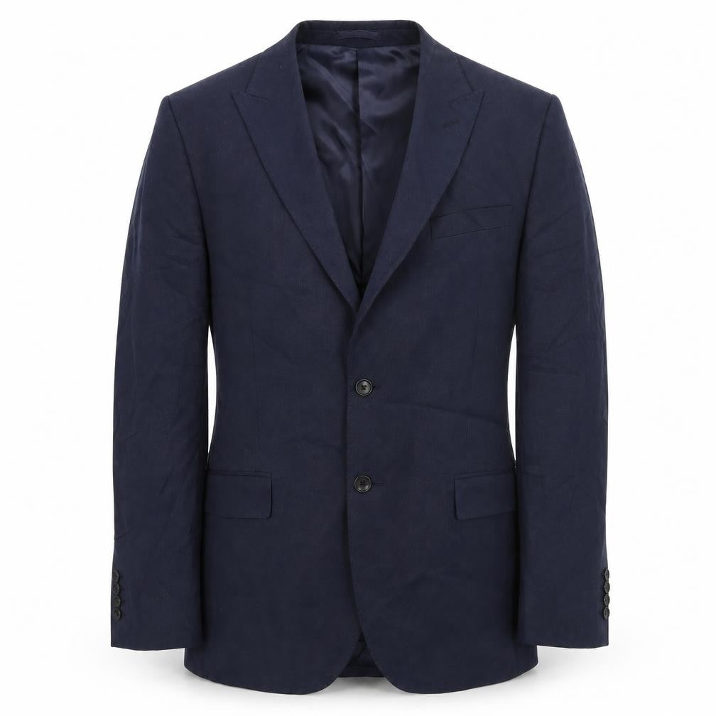 Marks & Spencer Mens Blue Viscose Jacket Blazer Size 42 Regular