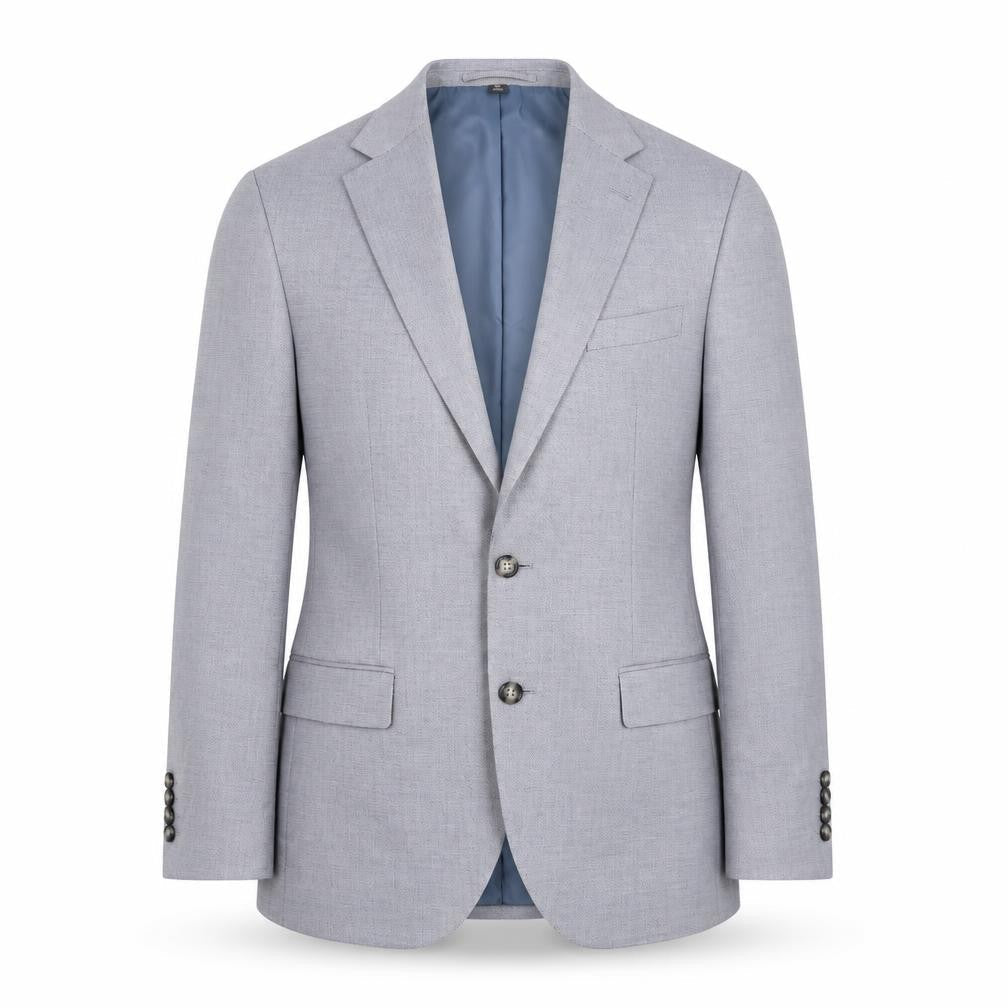 Marks & Spencer Mens Blue Viscose Jacket Blazer Size 38 Regular