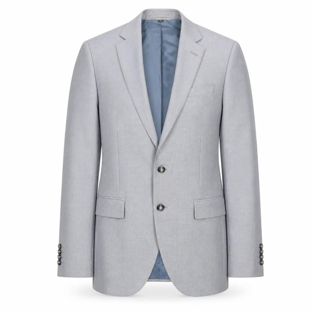 Marks & Spencer Mens Blue Viscose Jacket Blazer Size 38 Regular