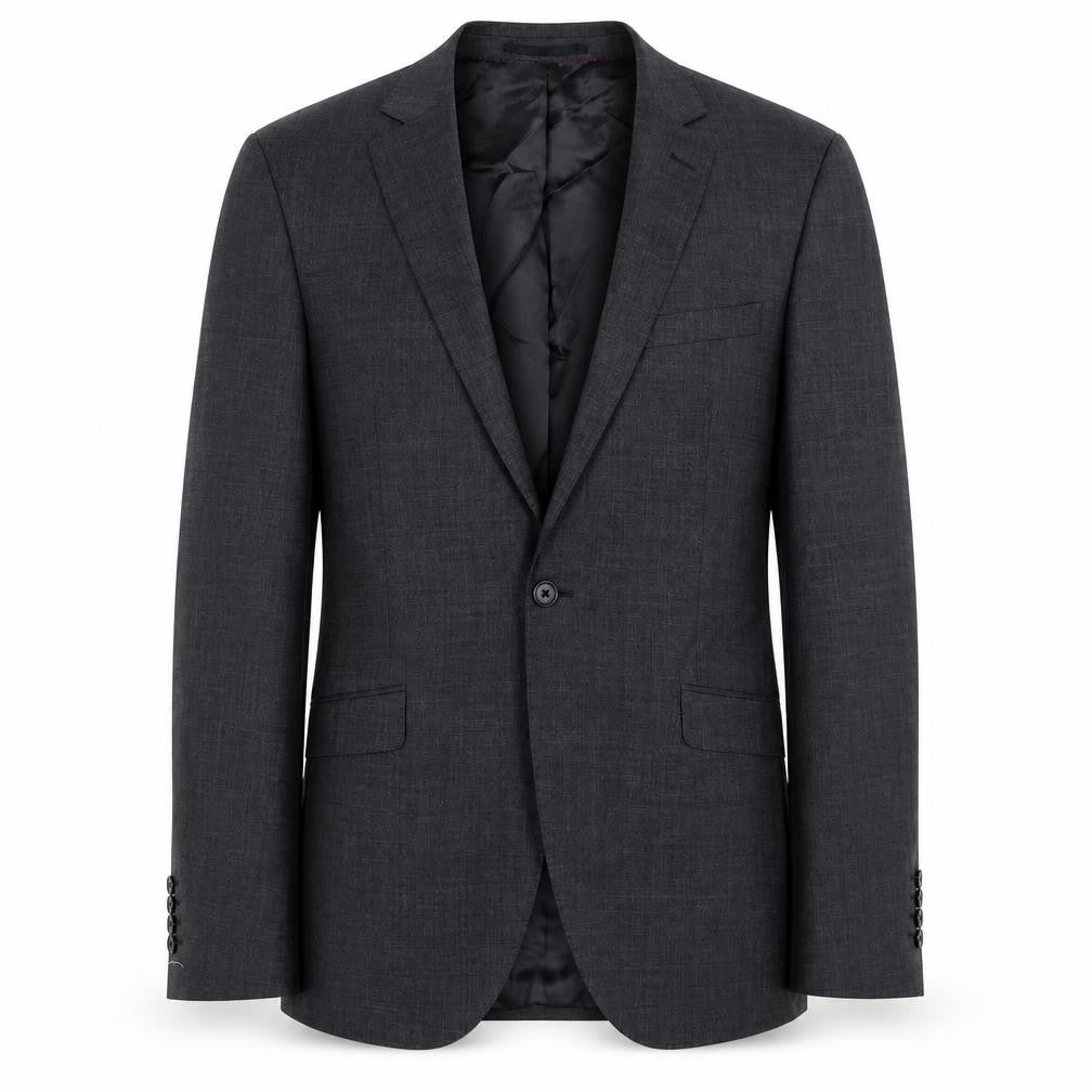 Preworn Mens Grey Viscose Jacket Blazer Size 38 Regular