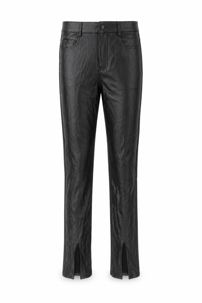 Redial Womens Black Polyester Trousers Size 10 Regular Zip