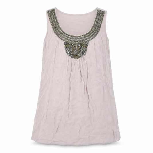 Zara Womens Purple Viscose Basic Tank Size XS Round Neck