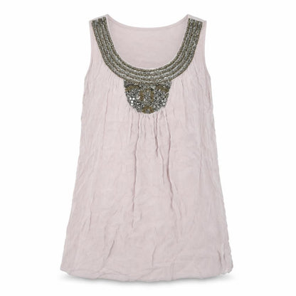 Zara Womens Purple Viscose Basic Tank Size XS Round Neck